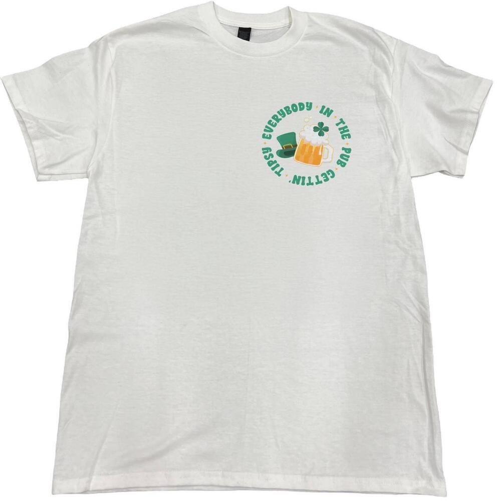 St.PatrickS Day Pub White T-Shirt